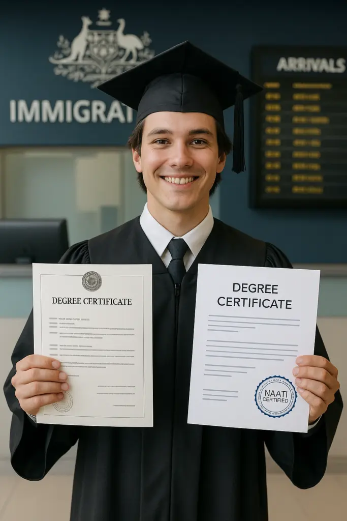 Degree Certificate Translation